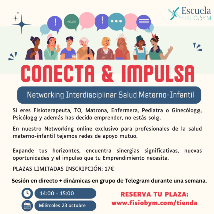 CARTEL NETWORKING CONECTA E IMPULSA OCTUBRE